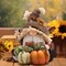 Handmade Swedish Tomte Gnomes Elf for Fall Thanksgiving Decor Gift(Multicolor)